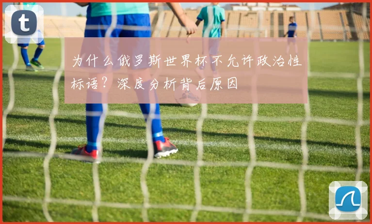 为什么俄罗斯世界杯不允许政治性标语？深度分析背后原因